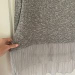 Abercrombie & Fitch Abercrombie Grey Flowy Sweater Photo 2