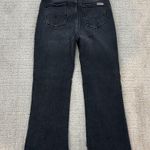 Hudson Jeans “Blair” high rise Bootcut Crop Jeans Kick Flare washed black grey Photo 7