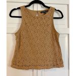 Banana Republic  x mad men shimmer lace cropped top xs Photo 1