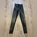 Joie  Faux Leather Black Pants Leggings High Rise Womens Size S NWT Going Out Photo 3
