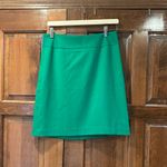 Talbots Skirt Suit Blazer Womens Size 4 Green Wool Two Piece Set Lined Photo 3