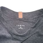 NWOT Lunya Restore Pima Cotton Blend Long Sleeve Gray Baselayer Top XS Photo 2