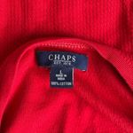 CHAPS Red Sequin Long Sleeve Blouse Photo 3