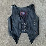 Milwaukee Leather Women's Vest Eagle Embroidery, Size M Pink Size M Photo 1