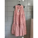 NWT Asceno 100% Cotton Midi Dress in Red Stripe size L Size L Photo 3