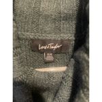 Lord & Taylor Forest Green Chunky Turtleneck Sweater Size M Photo 3