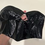 Tiger Mist  faux patent leather bustiere corset, black, size XS, NWOT Photo 4