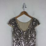 Lulus NWT  Star Appeal Silver Rose Gold Sequin Bodycon Mini Dress Medium Photo 14