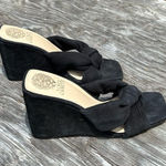Vince Camuto RENNAYA WEDGE SANDAL black size 7 Photo 0