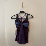 Athleta Solace Support Top in Powervita in Agate Purple / Supernova Size XXS NWT Photo 3