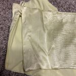 ZARA Satin Effect Corset Crop Top Photo 4