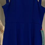 B. Smart royal blue dress  Photo 1