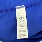 Athleta  Celine Swim Skirt Size Small Blue Sarong Athletic Ruched Tidal Cinch Photo 8