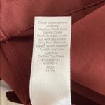 Athleta  Skyline II High Rise Paper Bag Waist Belted Tie Waist Pant Cognac Size 6 Photo 10