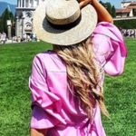 ZARA 💕💕 Ruffle Sleeve Mini Dress ~ Pink Large Photo 5