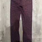 Lululemon  Maroon Leggings Align 23" Leopard 2 Photo 0