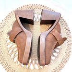 Steve Madden Fraim Brown Suede Heeled Closed Toe Loafer Size 9.5 Photo 7