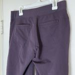 Athleta  purple cropped trouser jogger workout pants size 0 Photo 4