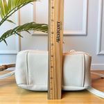 Anthropologie  White Mini Top Handle Crossbody Bag – Gold Hardware Photo 13