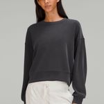 Lululemon Perfectly Oversized Cropped Crew Softstreme Photo 0