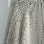 Knox Rose  Chunky Knit Cardigan Cream Size L Photo 10
