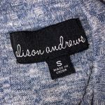 Alison Andrews  small blue thermal long sleeve top Photo 2