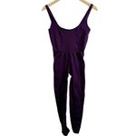 Free People Movement Plum Seamless Bodysuit Jumpsuit Leggings Athleisure Size M Purple Photo 6