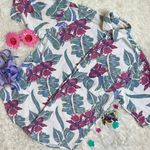 Unique Vintage 80s Vtg IMPACT summer tropical button down shirt Photo 3