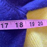 Shephe Purple Turtleneck Cashmere Sweater Size Medium Photo 5