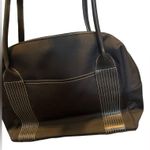 Anne Klein black work bag pockets inside and out Photo 1