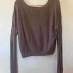 BP Button Down V-neck Cardigan Brown Size XL Photo 4