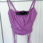 Brave Soul NWT  LONDON Lilac Ruched Camisole SZ 8 Photo 0