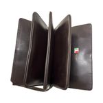 CELINE Vintage Céline Horsebit Logo Dark Brown Leather Shoulder Bag Made in Italy Photo 11