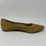 Garnet Hill ‎ Adrian Tan Leather Pointed Toe Ballet Flats Shoes Women’s Size 6 Photo 5