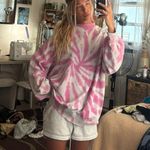 Divided Pink Tye Dye Sweatshirt  Photo 0
