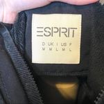 Esprit  Black Hooded Zip Up Winter Jacket/ Coat Photo 4