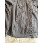 Jessica London  Woman's Size  22 W‎ Grey  Denim 100% Cotton Jacket Photo 4