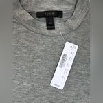 J.Crew NEW  Mock Neck Heather Gray Modal Jersey Swing Dress Women XXS Capsule Photo 9
