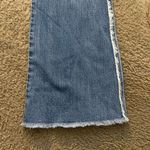 Pistola Flare Leg Jeans Fringed Edges Distressed Blue Size 27 Tall NWT Photo 1