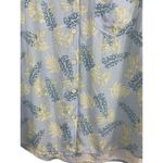 Sonoma Blue Hawaiian Floral Short Sleeve Button Up Super Soft 100% Rayon Shirt L Photo 6