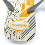 Havaianas  Brazil‎ Womens Flip Flop Sandals Size 6/7 Gray Beachy Summer Travel Photo 3