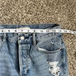 PacSun  High Rise Straight Jeans Medium Wash Distressed Denim Streetwear Size 26 Photo 6