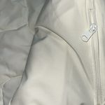 Calvin Klein  White Ivory Quilted Bomber Puffer Unisex Jacket Size Small NEW $225 Photo 8
