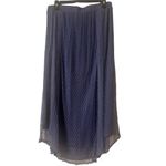 Hazel fairy core maxi skirt slate blue lace sz L Blue Size L Photo 1