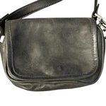 Evoke Black Leather Mini Belt Bag w/ Removable Straps Photo 2