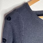 Nic+Zoe constellation sparkly knit top with velour button sleeves size S Photo 71