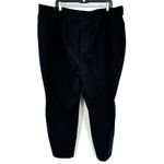 Lane Bryant  Size 26 Track Pants Black White Stripe Athleisure Activewear Comfort Photo 1