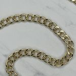 Chunky Draped Gold Tone Chain Link Belt Adjustable Y2K One Size OS ✨ Photo 13
