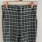 Hollister  Ultra High Rise Advanced Stretch Glen Plaid Pants Elastic Waist XS Photo 3