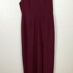 WAYF Casey Plunge Neck Gown Photo 3